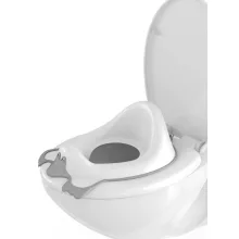   Aqualine Duck gyerek WC ülőke szűkítő 294x163x434 mm, szürke/fehér 366420