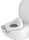 Aqualine Duck gyerek WC ülőke szűkítő 294x163x434 mm, szürke/fehér 366420