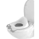 Aqualine Duck gyerek WC ülőke szűkítő 294x163x434 mm, szürke/fehér 366420