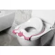 Aqualine Duck gyerek WC ülőke szűkítő 294x163x434 mm, rózsaszín/fehér 366423
