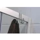 Aqualine Króm Line duplafogas zuhanykabinra, króm 37030