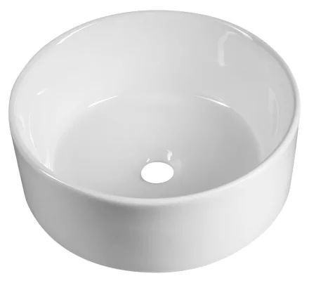 Aqualine pultra tehető kerámia mosdótál 40x40 cm, fehér 40150