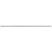  Aqualine teleszkópos zuhanyfüggöny tartó rúd 118-215 cm, fehér 4061