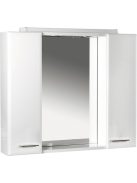 Aqualine ZOJA tükrös szekrény, 70x60x14 cm, fehér, 45025