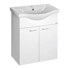   Aqualine KERAMIA FRESH Mosdótartó szekrény, fehér, 50063A
