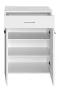 Aqualine Keramia Fresh állószekrény fiókokkal 50x78x29 cm, fehér 50313