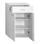 Aqualine Keramia Fresh állószekrény fiókokkal 50x78x29 cm, fehér 50313