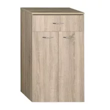   Aqualine Keramia Fresh állószekrény fiókokkal 50x78x29 platina tölgy 50315