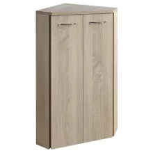   Aqualine Zoja/Keramia Fresh álló sarokszekrény 35x78x35 cm platina tölgy 50323