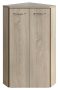 Aqualine Zoja/Keramia Fresh álló sarokszekrény 35x78x35 cm platina tölgy 50323