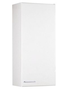   Aqualine ZOJA/KERAMIA FRESH Felső szekrény, fehér, bal, 35x76x23 cm, 50334
