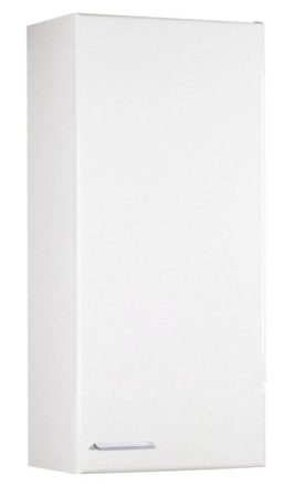 Aqualine ZOJA/KERAMIA FRESH Felső szekrény, fehér, bal, 35x76x23 cm, 50334