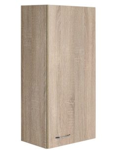   Aqualine Keramia Fresh ajtós felsőszekrény 35x76x23 platina tölgy 50336