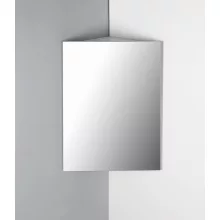   Aqualine Zoja sarok tükrösszekrény 36,6x71,8 cm univerzális nyitású ajtóval, fehér 50352