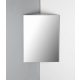 Aqualine Zoja sarok tükrösszekrény 36,6x71,8 cm univerzális nyitású ajtóval, fehér 50352