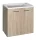 Aqualine Zoja 2 ajtós mosdótartó szekrény 49x50x24 cm, platina tölgy 51047DP
