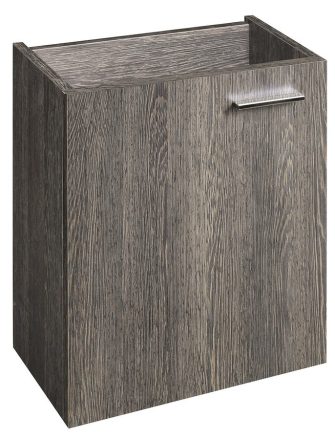 Aqualine ZOJA mosdótartó szekrény 39,5x50x22 cm krómozott fogantyúval / mali wenge 51049MW