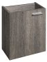 Aqualine ZOJA mosdótartó szekrény 39,5x50x22 cm krómozott fogantyúval / mali wenge 51049MW
