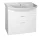 Aqualine Zoja 2 fiókos mosdótartó szekrény 72x74x34 cm, fehér 51071A