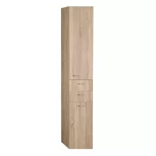   Aqualine Zoja állószekrény szennyeskosárral 35x184x29 cm, platina tölgy 51232
