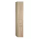 Aqualine Zoja állószekrény szennyeskosárral 35x184x29 cm, platina tölgy 51232