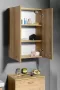 Aqualine Keramia Fresh 2 ajtós felsőszekrény 50x76x23 platina tölgy 51304