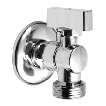   Aqualine mosogatógép szelep visszacsapó szeleppel 1/2x3/4, króm 5310