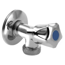   Aqualine mosogatógép szelep visszacsapó szeleppel 3/4x1/2, króm 5313