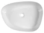 Aqualine pultra tehető kerámia mosdótál 55x42 cm, fehér 55421