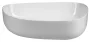 Aqualine pultra tehető kerámia mosdótál 55x42 cm, fehér 55421