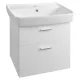 Aqualine Zoja 2 fiókos mosdószekrény 50x50x37 cm fehér 56379