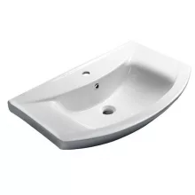 Aqualine Zero kerámia mosdó 75x48,5 cm, fehér 6075
