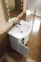 Aqualine Zero kerámia mosdó 75x48,5 cm, fehér 6075