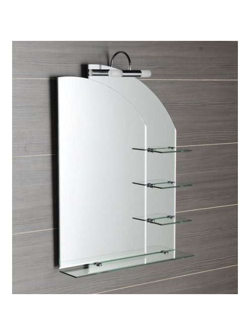 Aqualine WEGA Tükör polccal, 65x90 cm, 65028