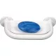 Aqualine White Line fali szappantartó, fehér 8006