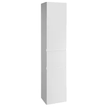   Aqualine Altair balos faliszekrény szennyeskosárral 40x184x31 cm, fehér AI185L
