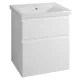Aqualine Altair mosdótartó szekrény 61,5x72,5x44,7 cm, fényes fehér AI265