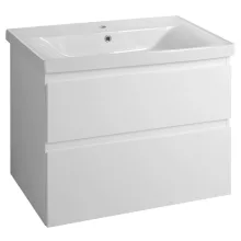   Aqualine Altair fiókos mosdószekrény 77,5x60x45,3 cm fehér AI280