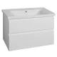 Aqualine Altair fiókos mosdószekrény 86,5x60x45,3 cm fehér AI290