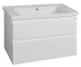 Aqualine Altair fiókos mosdószekrény 86,5x60x45,3 cm fehér AI290