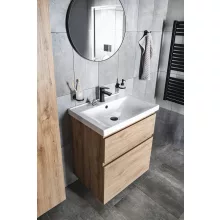   Aqualine Altair fiókos mosdószekrény 67x60x44,8 cm emporio tölgy AI370