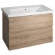 Aqualine Altair fiókos mosdószekrény 86,5x60x45,3 cm emporio tölgy AI390