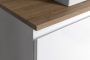 Aqualine Altair mosdópult 58x45,2 cm, emporio tölgy AI860
