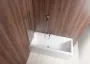 Aqualine VILMA kádparaván 60x140 cm króm transzparens AQ6014