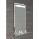 Aqualine tükör LED világítással 50x80 cm üveg polccal, billenő kapcsolóval ATH52