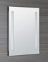 Aqualine keret nélküli LED tükör 60x80cm oldalsó kapcsolóval ATH6