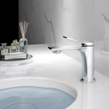   Aqualine Bolero mosdócsaptelep leeresztő nélkül, króm BC002