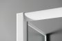 Aqualine Amadeo oldalfal Brick üveg 800x1850 mm, fehér profil BTP80