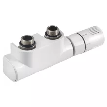   Aqualine Top 50 csatlakozó készlet termosztáttal közép bekötéssel, fehér CP9720S