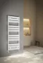 Aqualine Bondeco fürdőszobai radiátor 500x1266 mm, fehér kivitelben